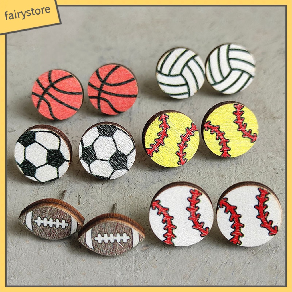 1 Đôi Bông Tai Hình Trái Tim Màu Tương Phản Trọng Lượng Nhẹ Chống Dị Ứng Dành Cho Nữ