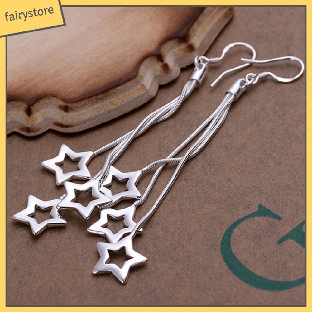 Đôi Bông Tai Hình Ngôi Sao Thời Trang Thanh Lịch Dành Cho Nữ