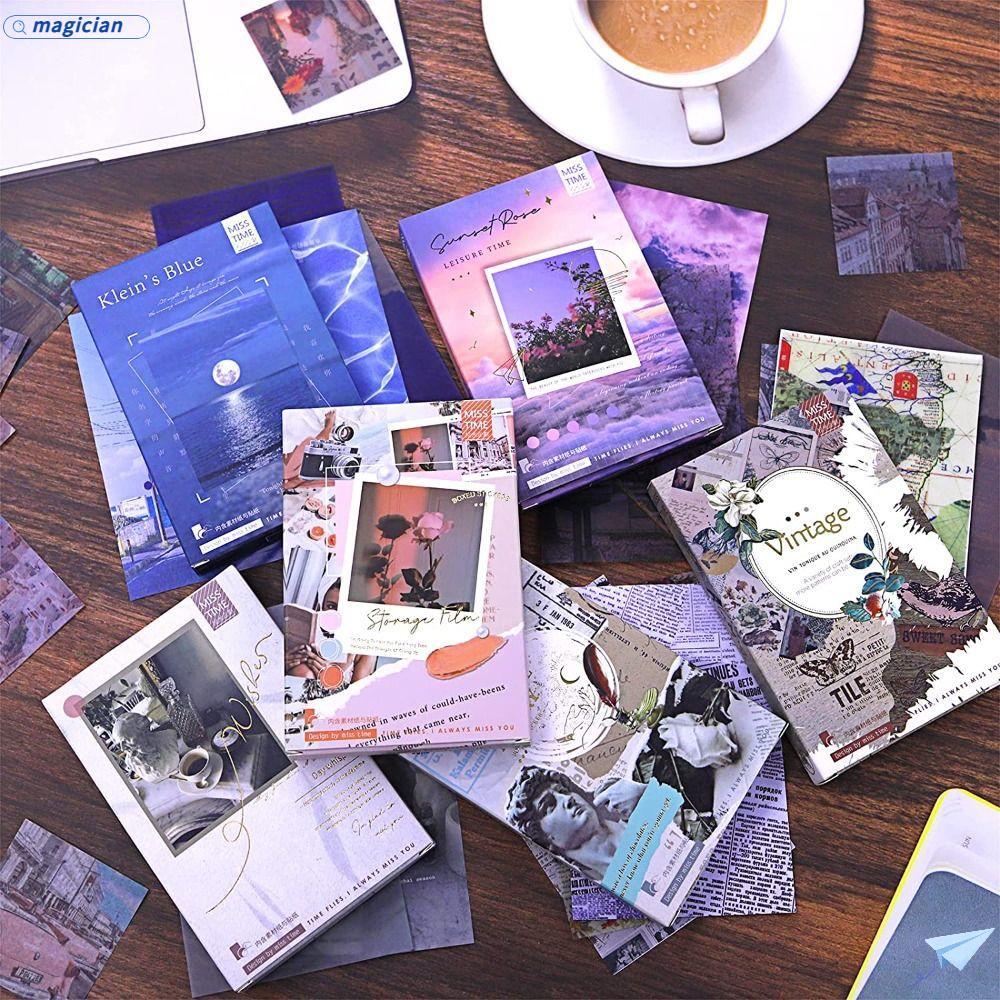 MAG Sticker Dán Trang Trí Hình Hoa Xinh Xắn