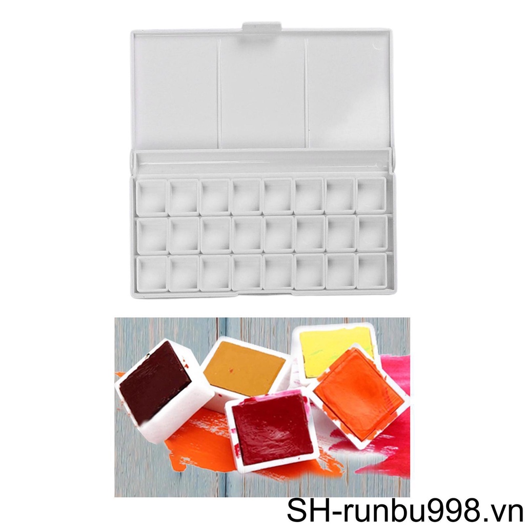 Giá Đỡ Bảng Đựng Màu Nước 24 Ngăn Tiện Dụng