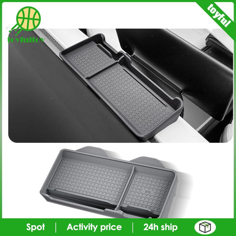 Hộp Đựng Đồ Dùng Màu Trắng Gắn Bảng Điều Khiển Xe Hơi Tesla