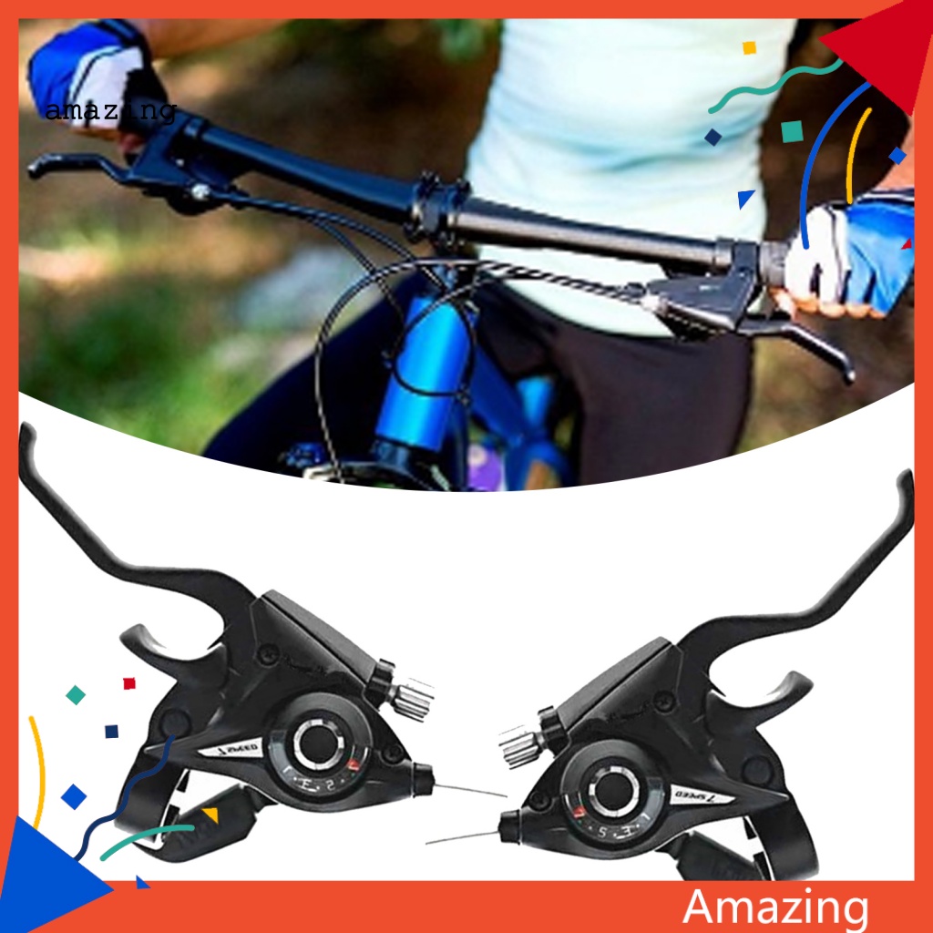 1 Cần Gạt Số Trái / Phải 3 / 7 Tốc Độ Cho Xe Đạp Leo Núi