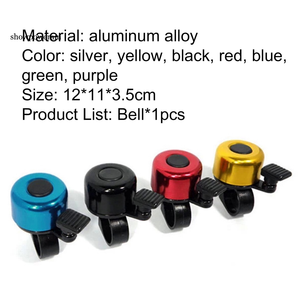 Chuông Hợp Kim Nhôm Nhiều Màu Gắn Tay Lái Xe Đạp Leo Núi
