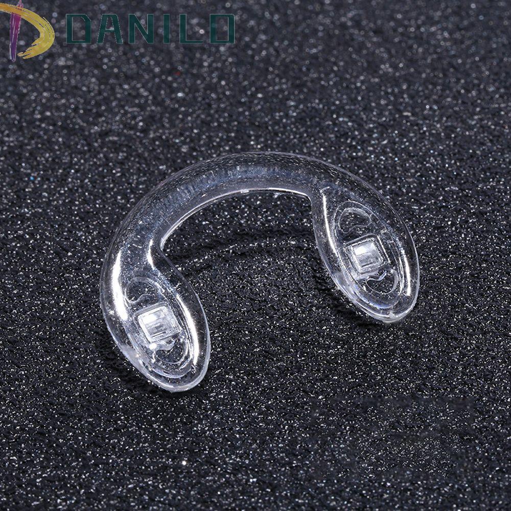 Bộ 5 Đệm Móc Tai Bằng Silicon Trong Suốt Chống Trượt Cho Mắt Kính