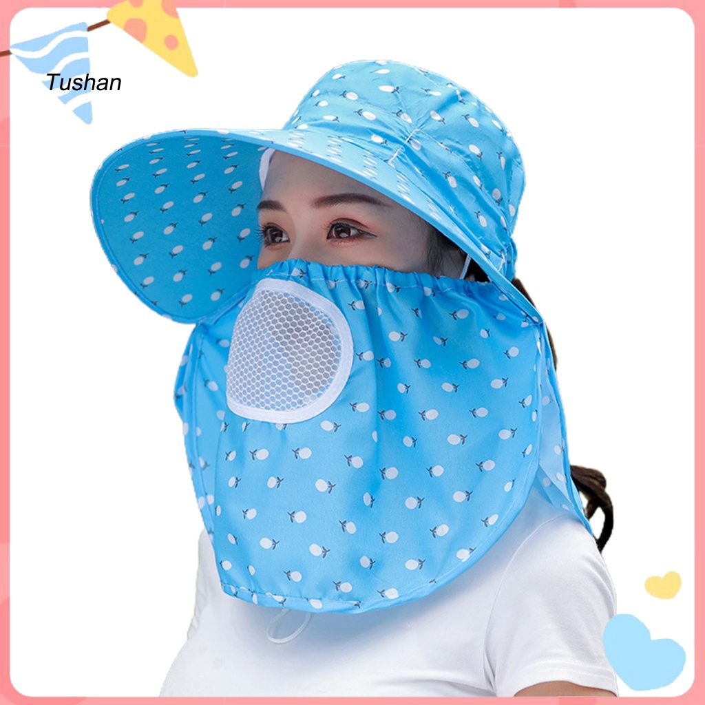 Mũ Rộng Vành Chống Nắng Tia UV Thiết Kế Thoáng Khí Tiện Dụng Mang Theo Câu Cá / Dã Ngoại