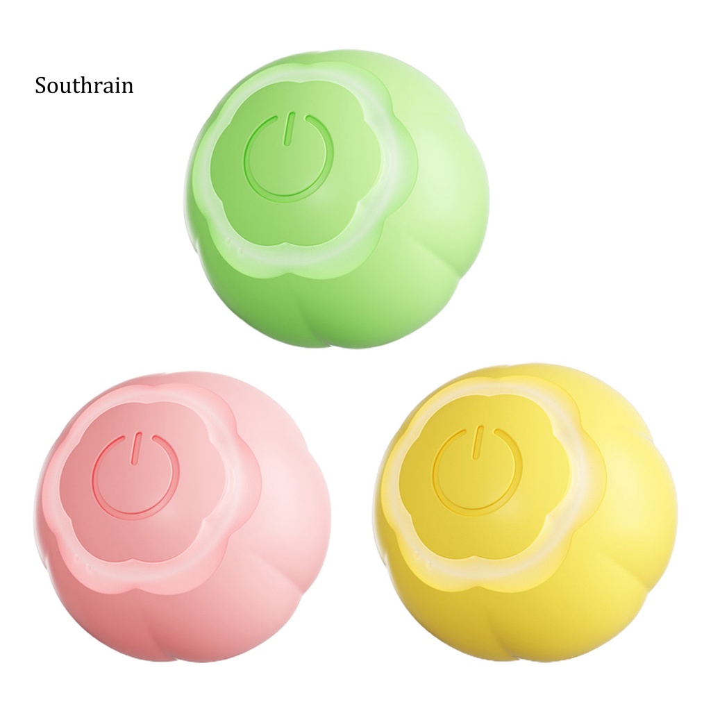 Đồ Chơi Bóng Lăn Điện Tử Thông Minh Chống Cắn 2 Chế Độ Có Thể Sạc Lại Hỗ Trợ Giảm Căng Thẳng Cho Mèo Cưng