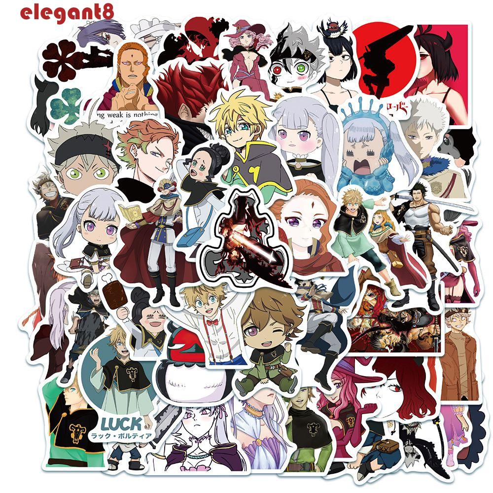 Miếng Dán Trang Trí Hành Lý Tự Dính Họa Tiết Hoạt Hình Graffiti Màu Đen Thanh Lịch