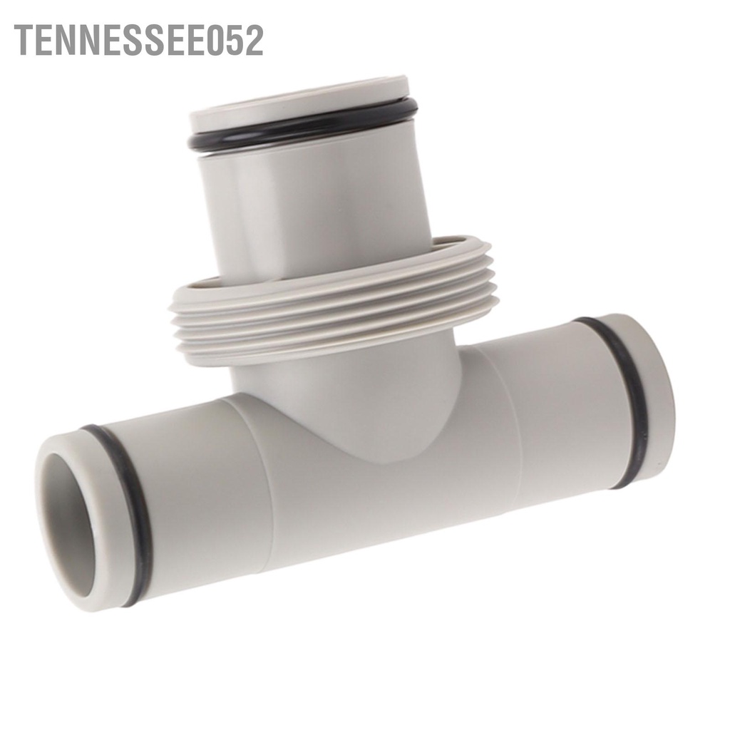 Tennessee052 Bộ Chuyển Đổi Vòi Bể Bơi Hình Chữ T Đầu Nối Máy Bơm Có Ren 1.5in Đến 1.25in Kết Pit Tông Để Bảo Trì