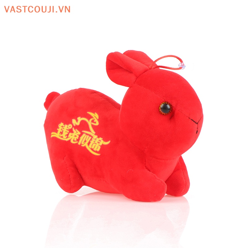 Thỏ Nhồi Bông Phong Cách Trung Hoa 20 / 25cm