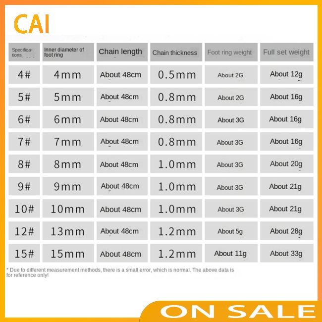 Lắc Chân Nhiều Kích Thước Kèm Khóa Bắt Dây Xích Dành Cho Chim Vẹt