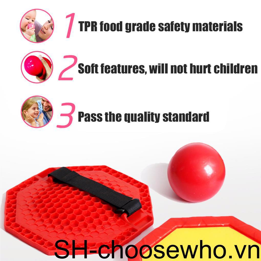 Vợt Chơi Ném Bóng Không Độc Hại Chống Độc Hại Tiện Dụng Cho Bé Mẫu Giáo