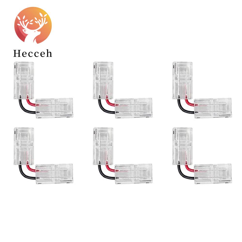 Set 6 Đầu Nối 2pin LED RGB 2 pin Chuyên Dụng Cho Dây Đèn LED RGB 5050 2 pin 8mm