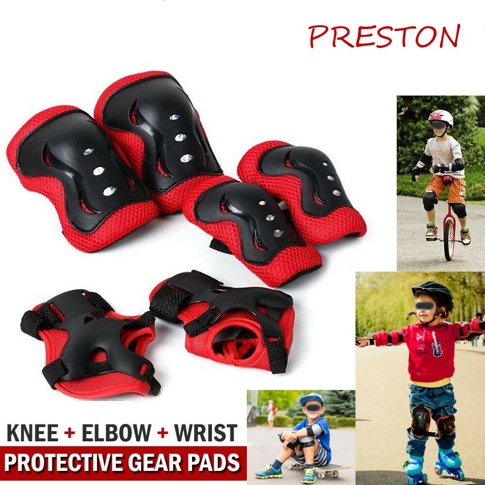 Bộ 6 Miếng Đệm Bảo Vệ Khuỷu Tay 6 Trong 1 Khi Trượt Patin