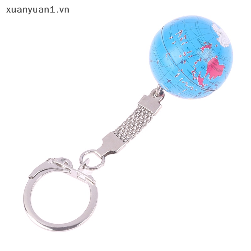 Xuan Móc Khóa Hình Quả Địa Cầu Thế Giới Trái Đất Hành Tinh Ch VN