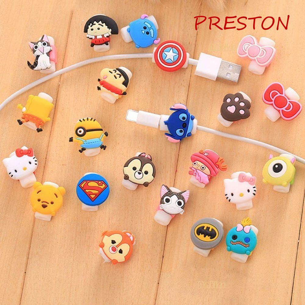 Dụng Cụ Quấn Bảo Vệ Dây Cáp Sạc USB Hình Hoạt Hình Dễ Thương
