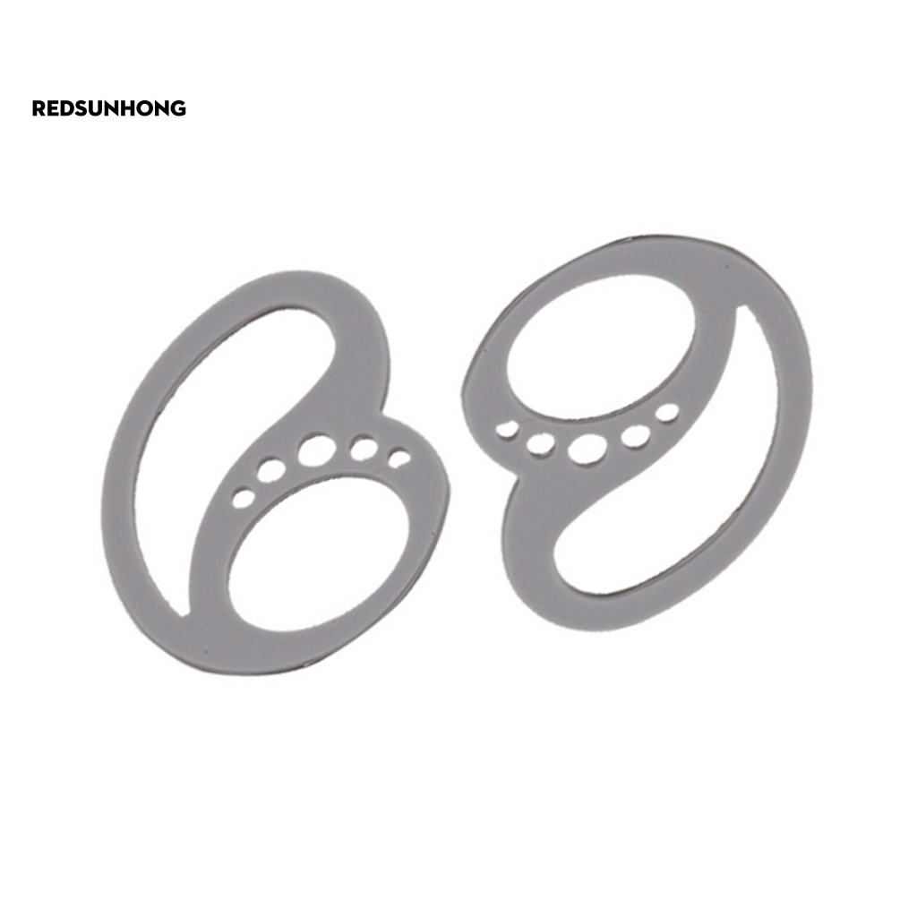 Set 2 Nút Tai Nghe Bằng Silicon Thiết Kế Đơn Giản Thoải Mái