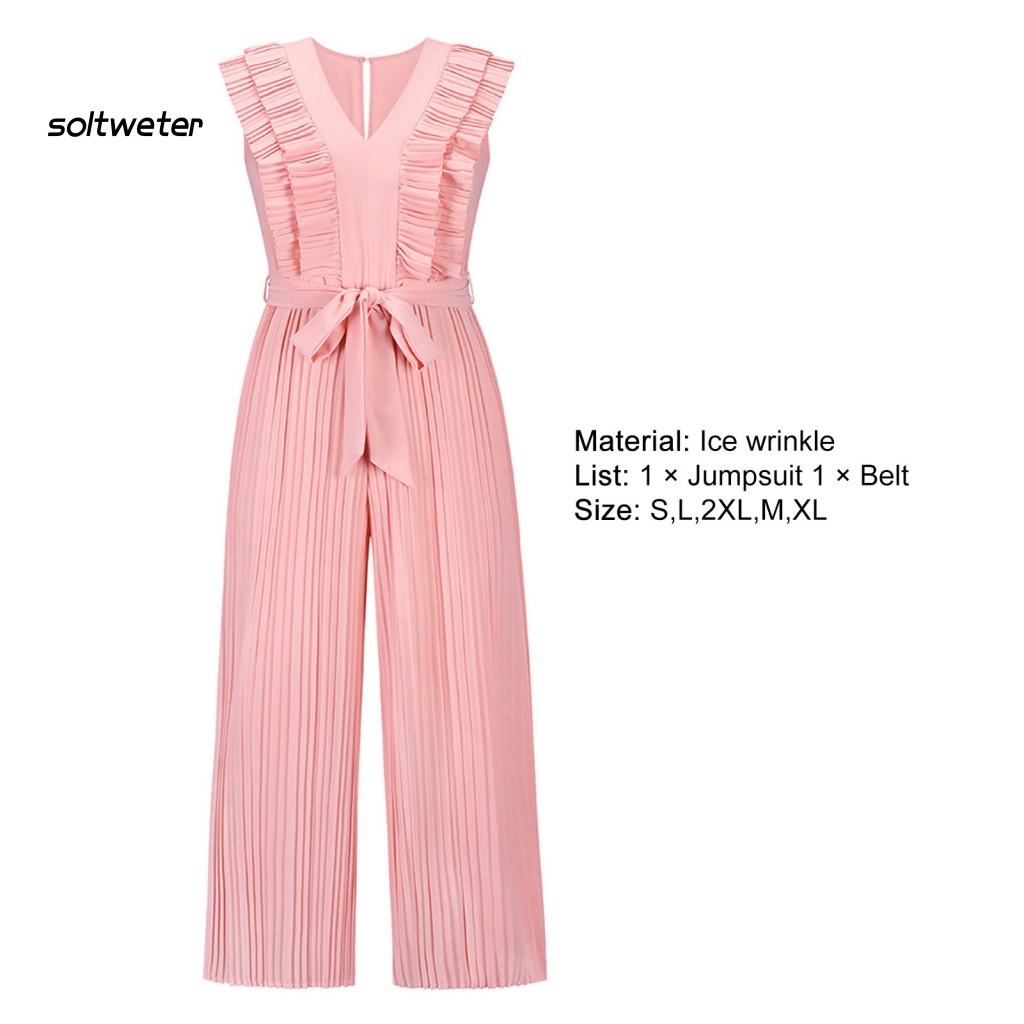 Áo Liền Quần Ống Rộng Siêu Mềm Thoáng Khí Bắt Mắt Thanh Lịch Dễ Phối Đồ