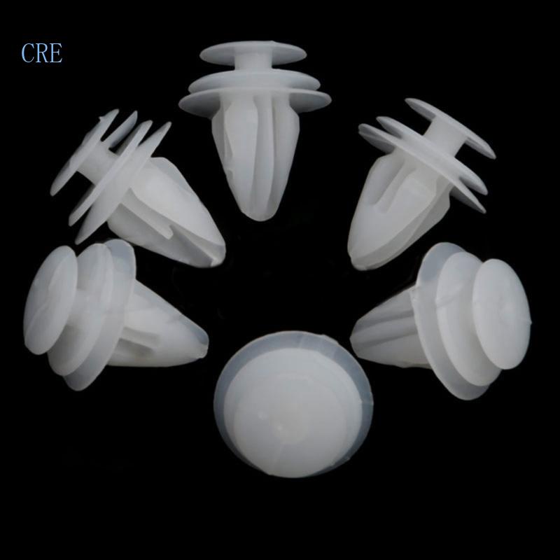 FENDER Set 20 Đinh Tán Nhựa 10Mm 1mm Chuyên Dụng Cho Xe Hơi