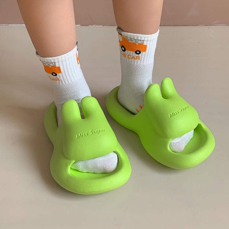 Dép Nhựa EVA Mềm Đế Mềm Chống Trượt Chống Thấm Nước Thời Trang Mùa Hè Cho Nam Và Nữ