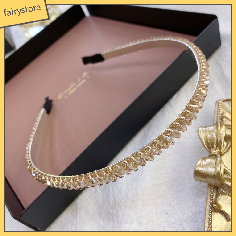 Cài Tóc Đính Hạt Pha Lê Giả Lấp Lánh Thời Trang Cho Nữ