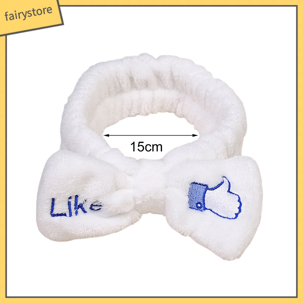 Băng Đô Vải Flannel Mềm Co Giãn Chống Rách Dùng Trang Điểm Cho Nữ