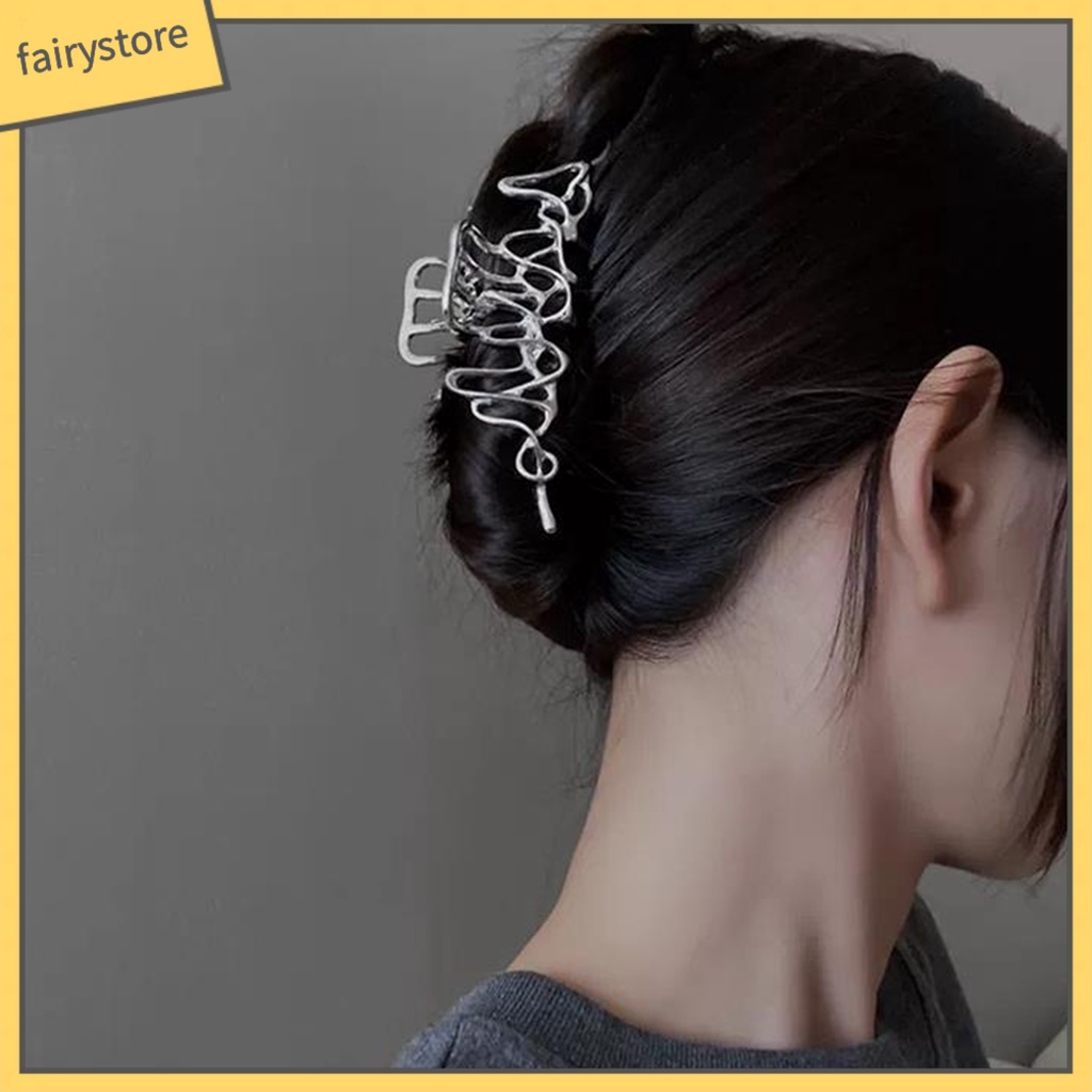 Kẹp Tóc Hình Đĩa Mạ Điện Sáng Tạo Cho Nữ