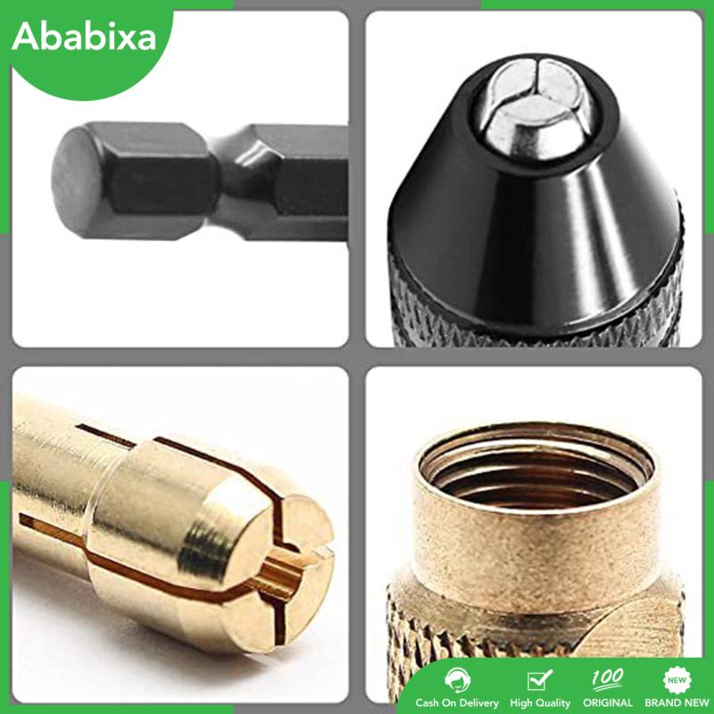 Bộ Ngàm Kẹp Mũi Khoan Điện Bằng Đồng Thau Cho Máy Mài Điện Xoay Được