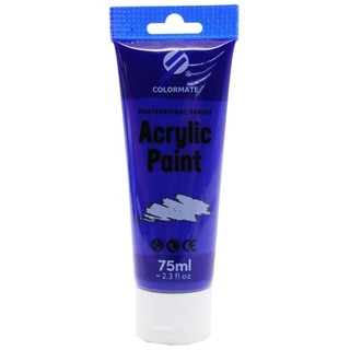Tuýp Màu Vẽ Acrylic Paint 75 ml - Colormate - Ultramarine