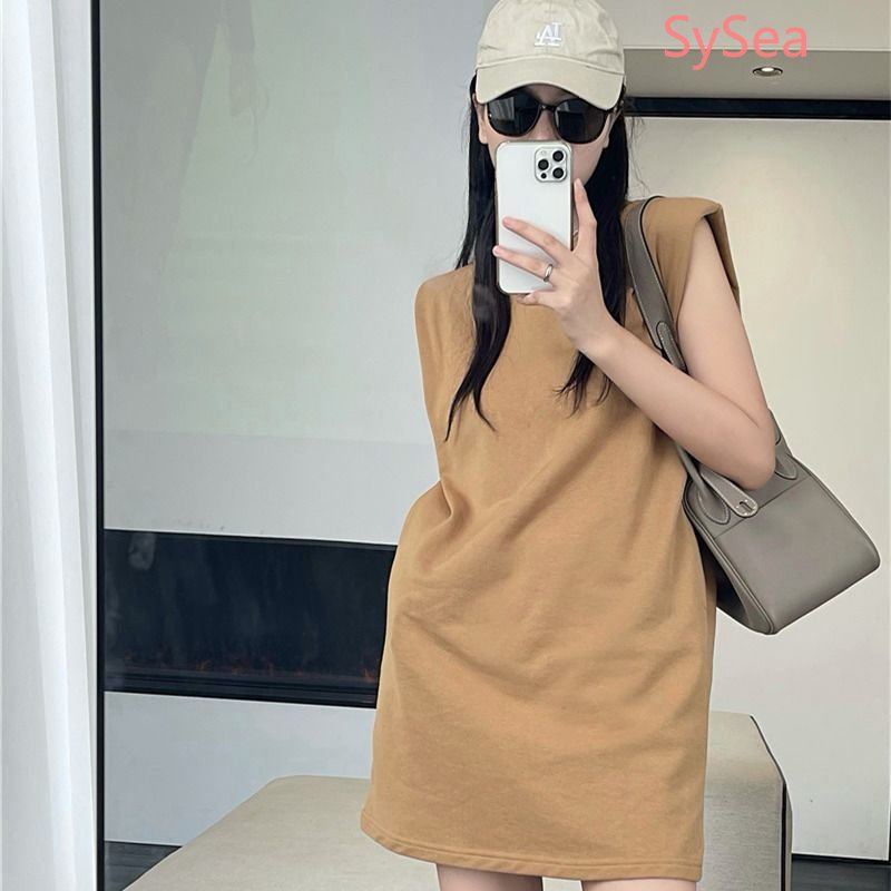 Đầm Dáng Rộng Plus Size Phong Cách Hàn Quốc Thời Trang Mùa Hè Cho Nữ