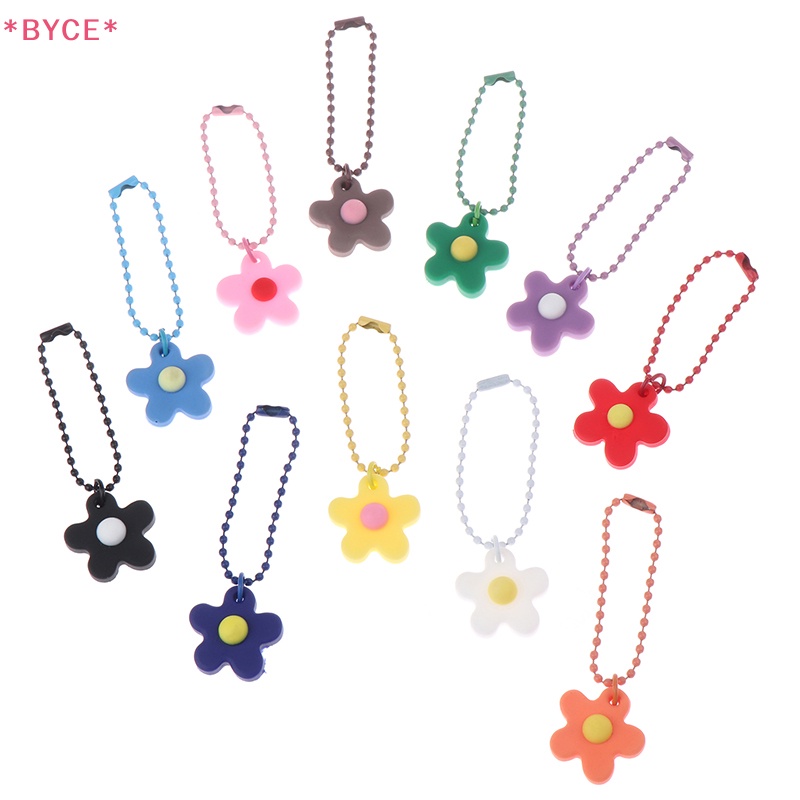 Móc Khóa Hình Hoa Hướng Dương Nhiều Màu Sắc Dễ Thương Mới