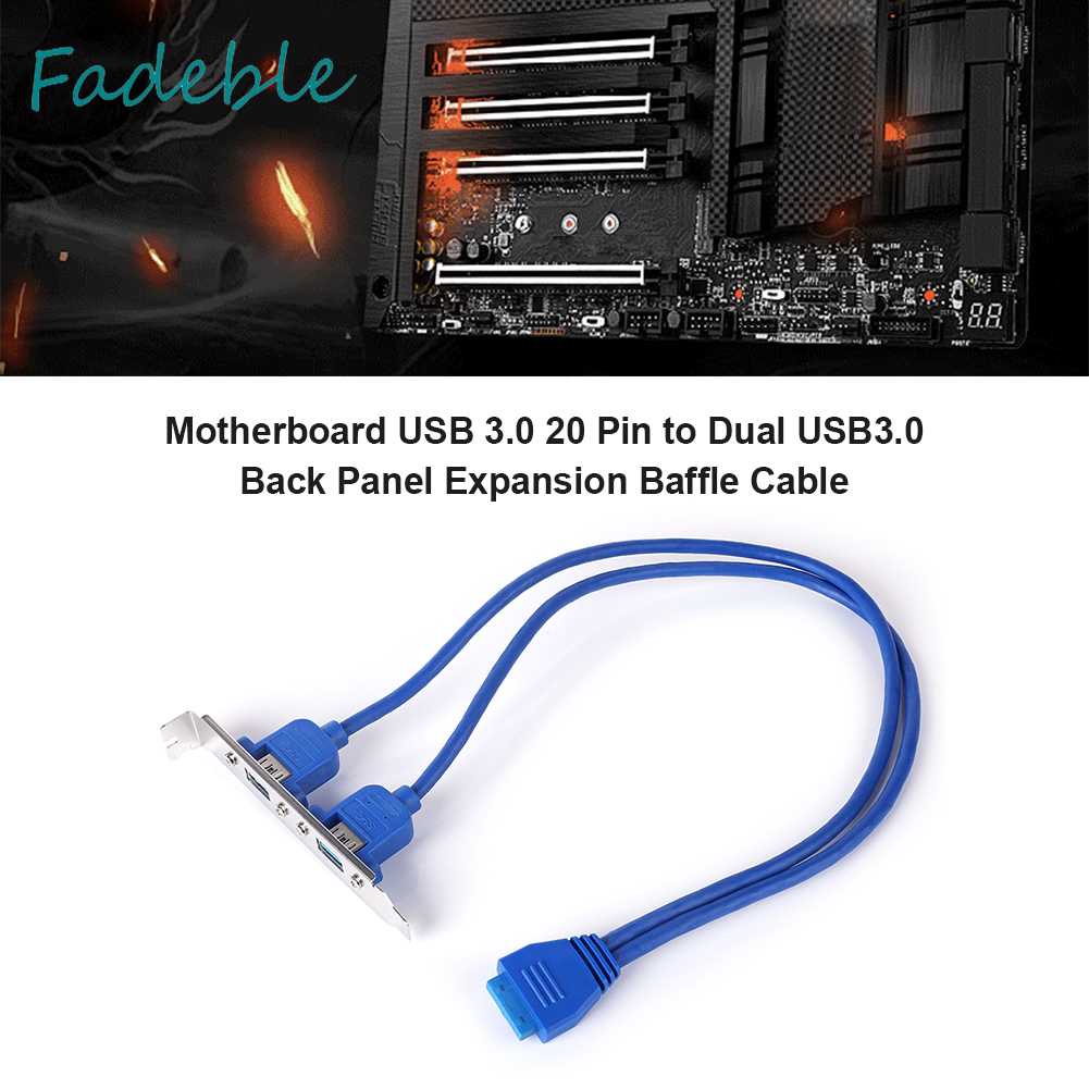 Cáp Mở RộNg ĐầU CắM USB 3.0 20 Pin Sang ĐầU CắM USB 3.0