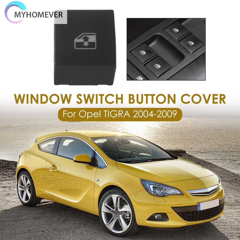 Ốp Nút Công Tắc Cửa Sổ Xe Hơi VAUXHALL OPEL ASTRA MK5 H 2004-2010