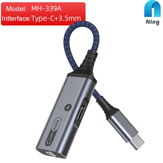 Giắc Chuyển Đổi Từ Usb Type C Sang 3.5mm 32bit / 384khz Hifi Dac Aux Chuyên Dụng