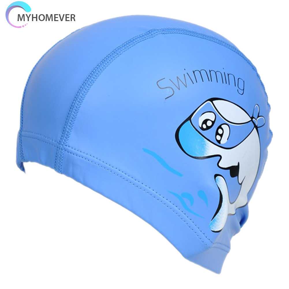 Mũ Bơi Chất Liệu PU Mềm Mại Thoải Mái Cho Bé