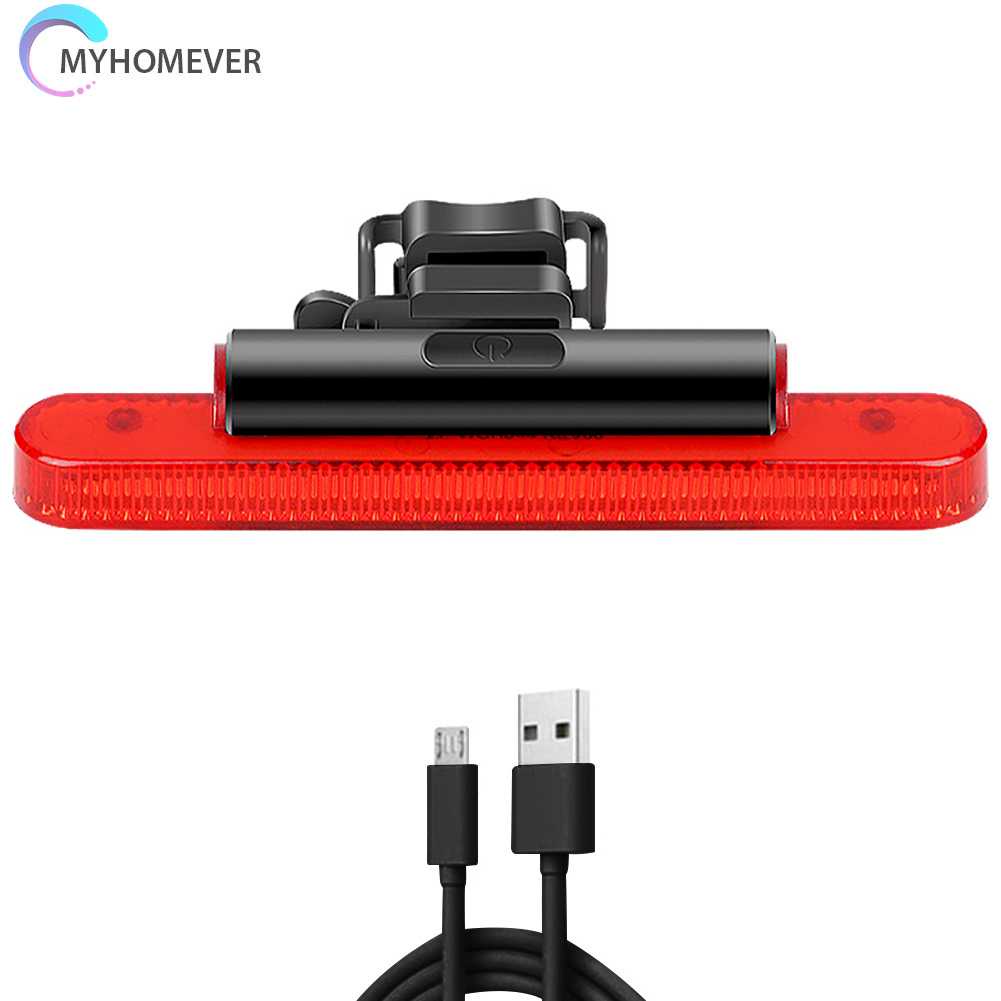 Đèn Đuôi Xe Đạp 4 Chế Độ Sáng 90LM Kết Nối USB