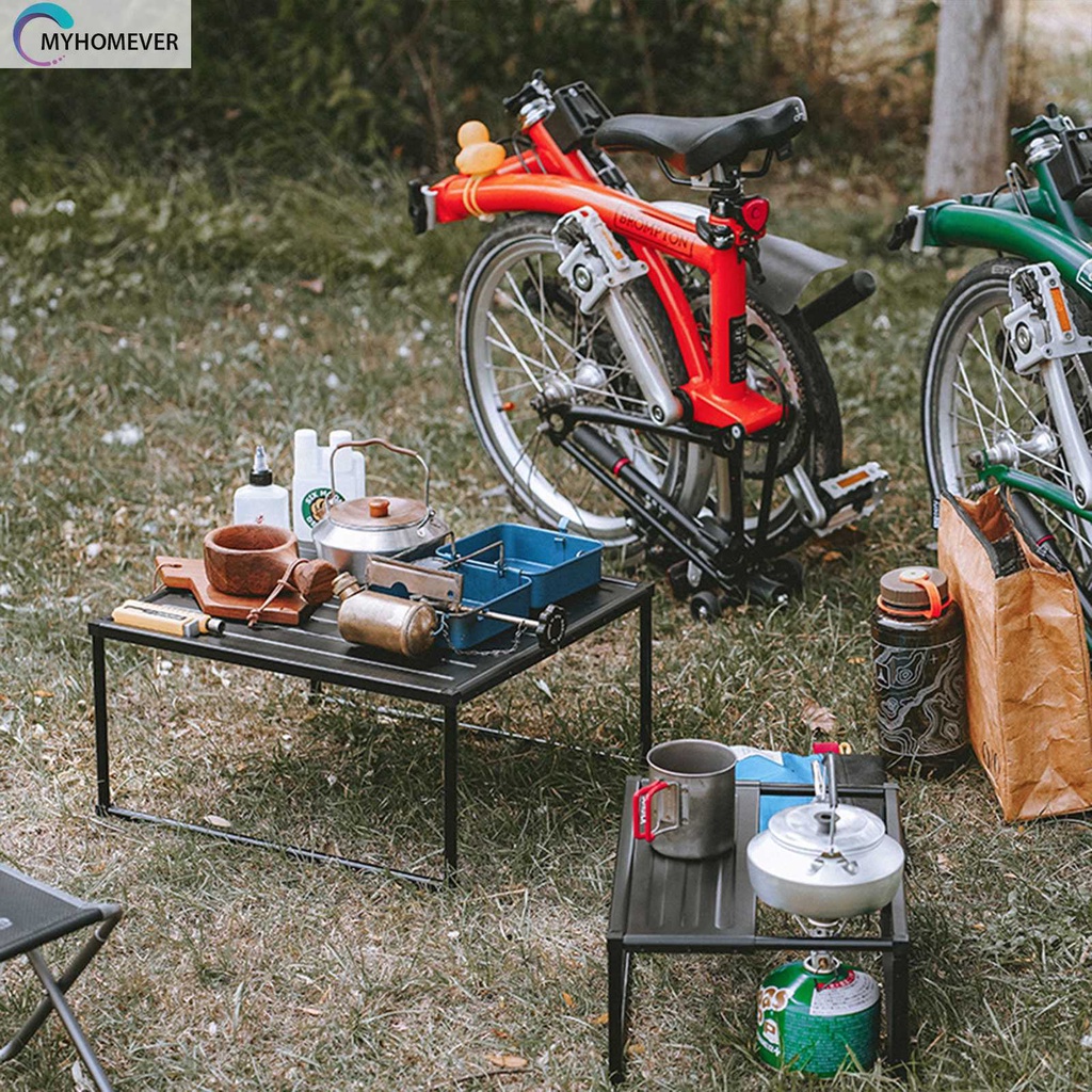 Bàn Xếp Bằng Hợp Kim Nhôm Siêu Nhẹ Tiện Dụng Mang Đi Cắm Trại