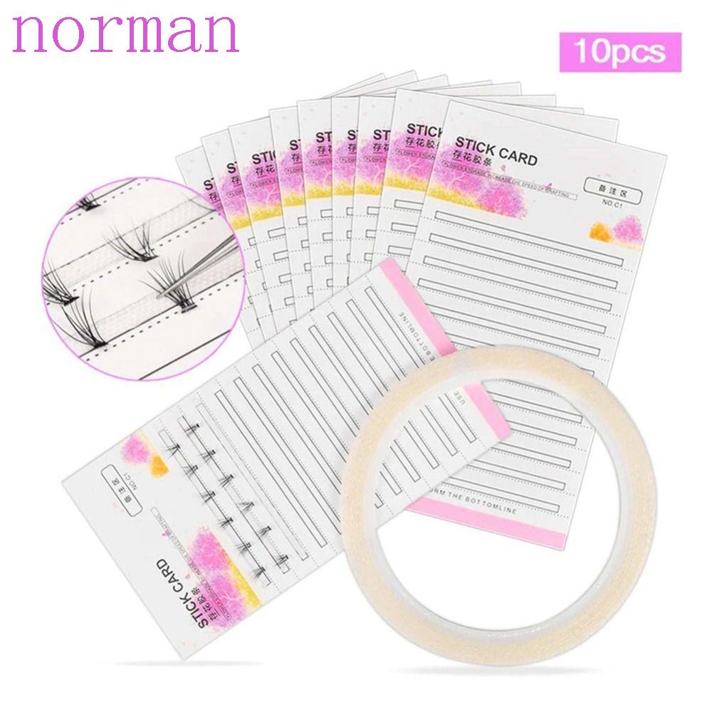 Thẻ Giấy Gắn Lông Mi Giả Dùng Một Lần Kèm Giá Đỡ 2mm