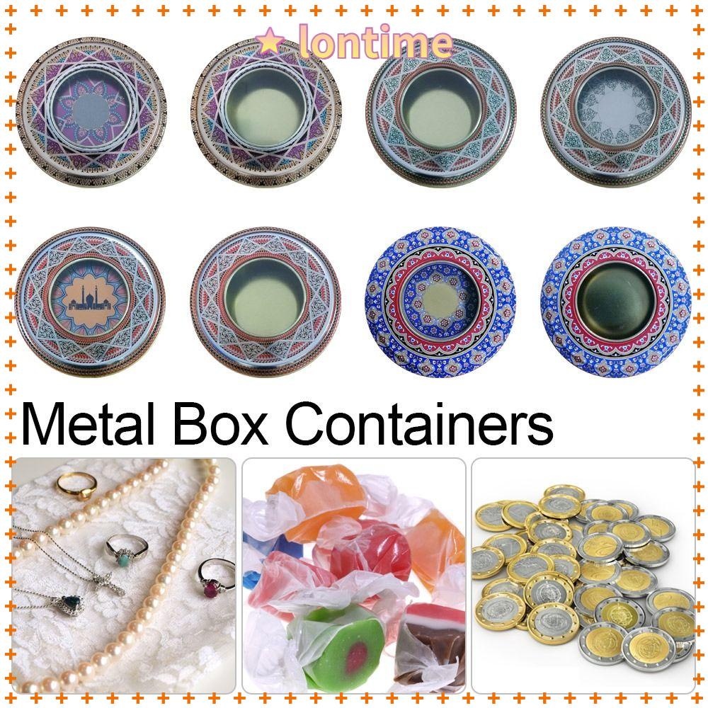 Bộ 2 Lọ Thiếc Nhôm Đựng Kem / Nến Tiện Dụng