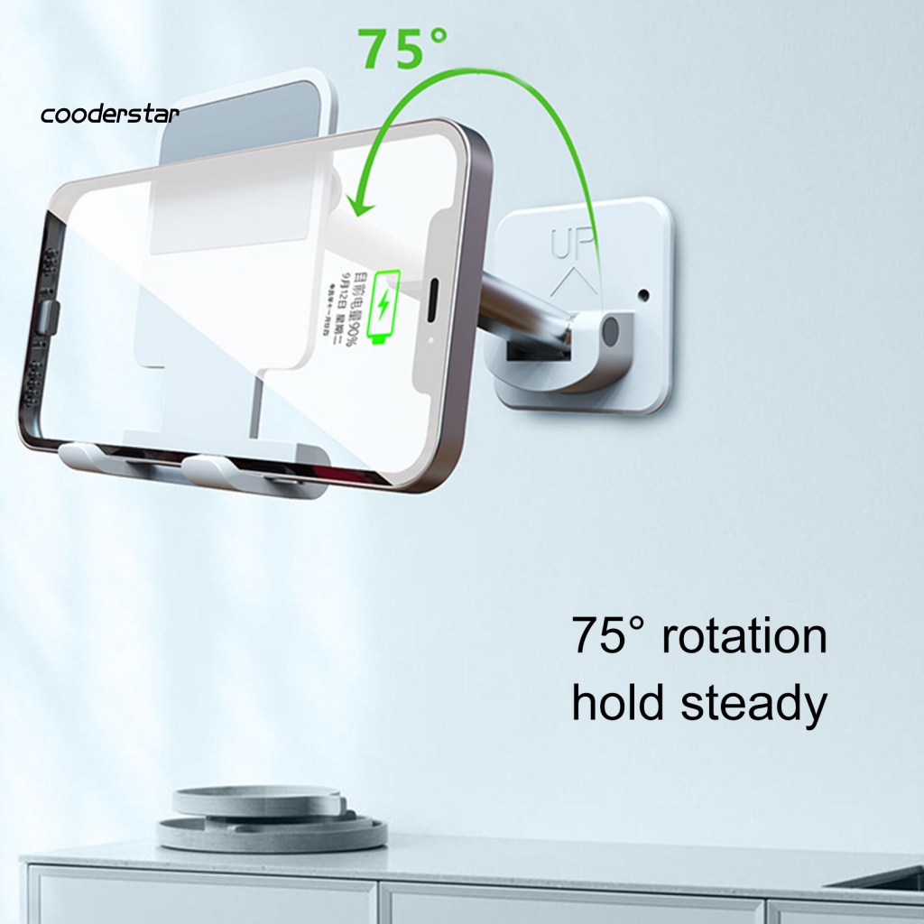 Giá Đỡ Điện Thoại Khi Sạc Gắn Tường Siêu Nhẹ Tiết Kiệm Không Gian