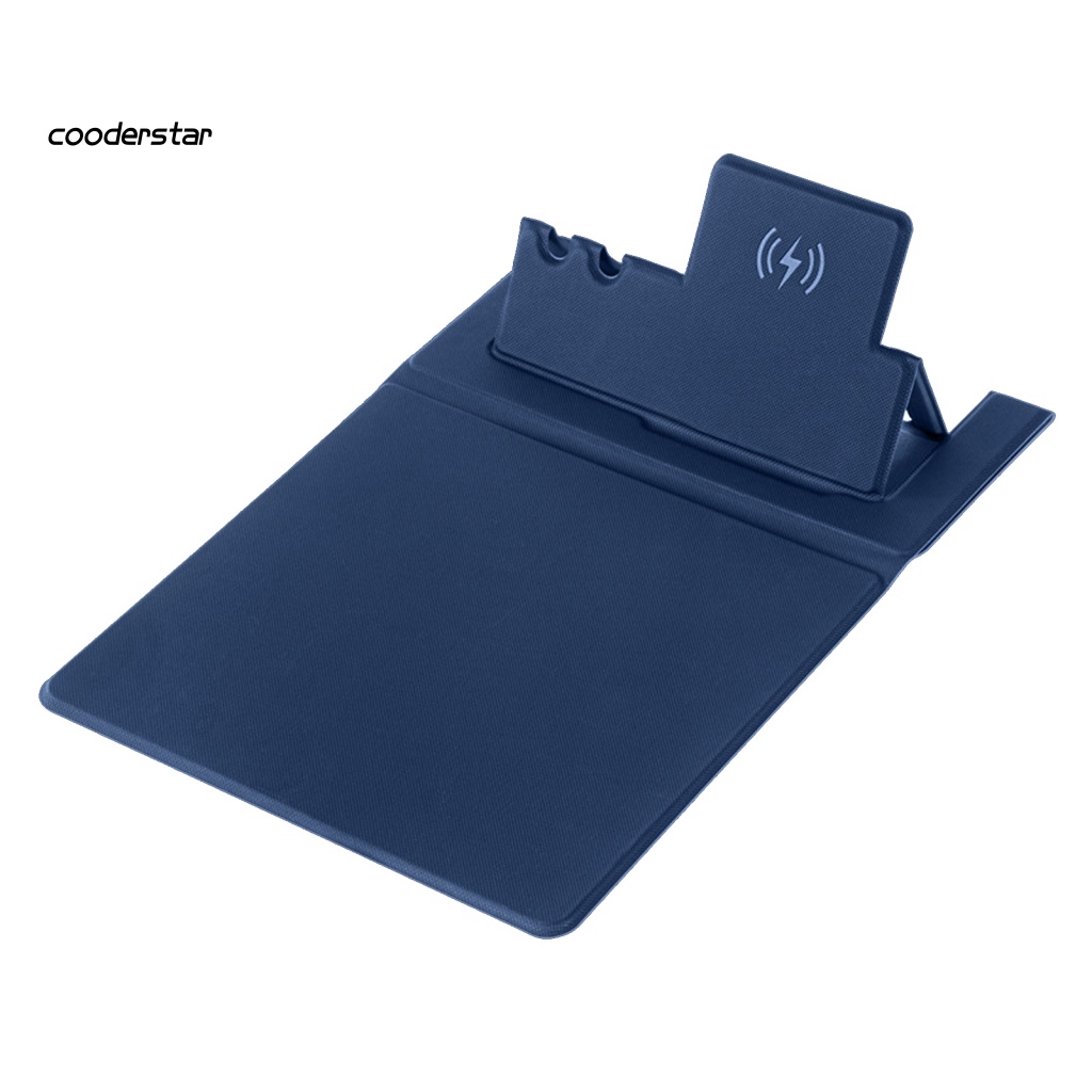 1 Bộ Đế Sạc Không Dây QI Chuẩn Có Chuột Và Đệm Bảo Vệ Nhiệt Độ