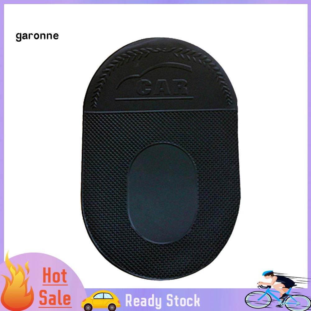 Giá Đỡ Điện Thoại / GPS Hình Oval Bằng Silicon Chống Trượt Tiện Dụng Cho Xe Hơi