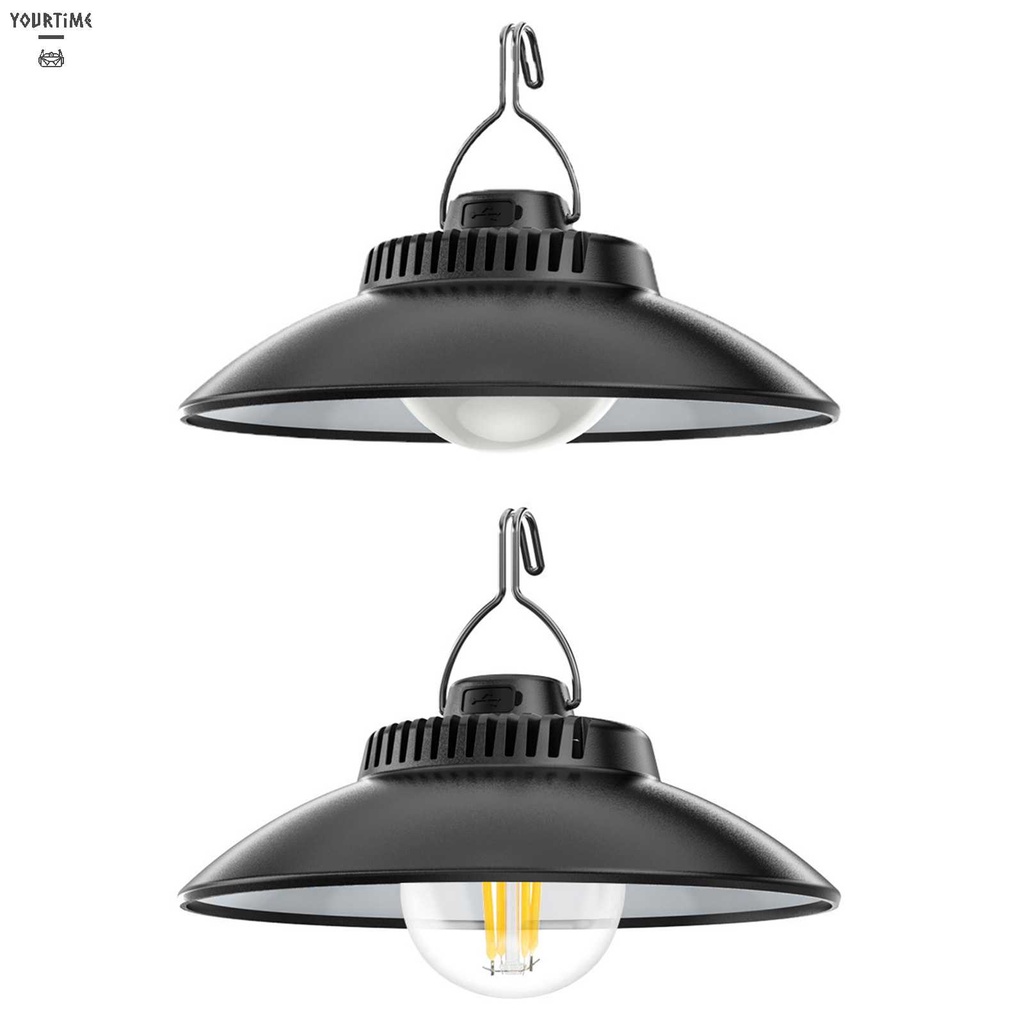 Đèn Sạc USB Chống Thấm Nước Kèm Móc Treo Tiện Dụng Mang Theo Cắm Trại