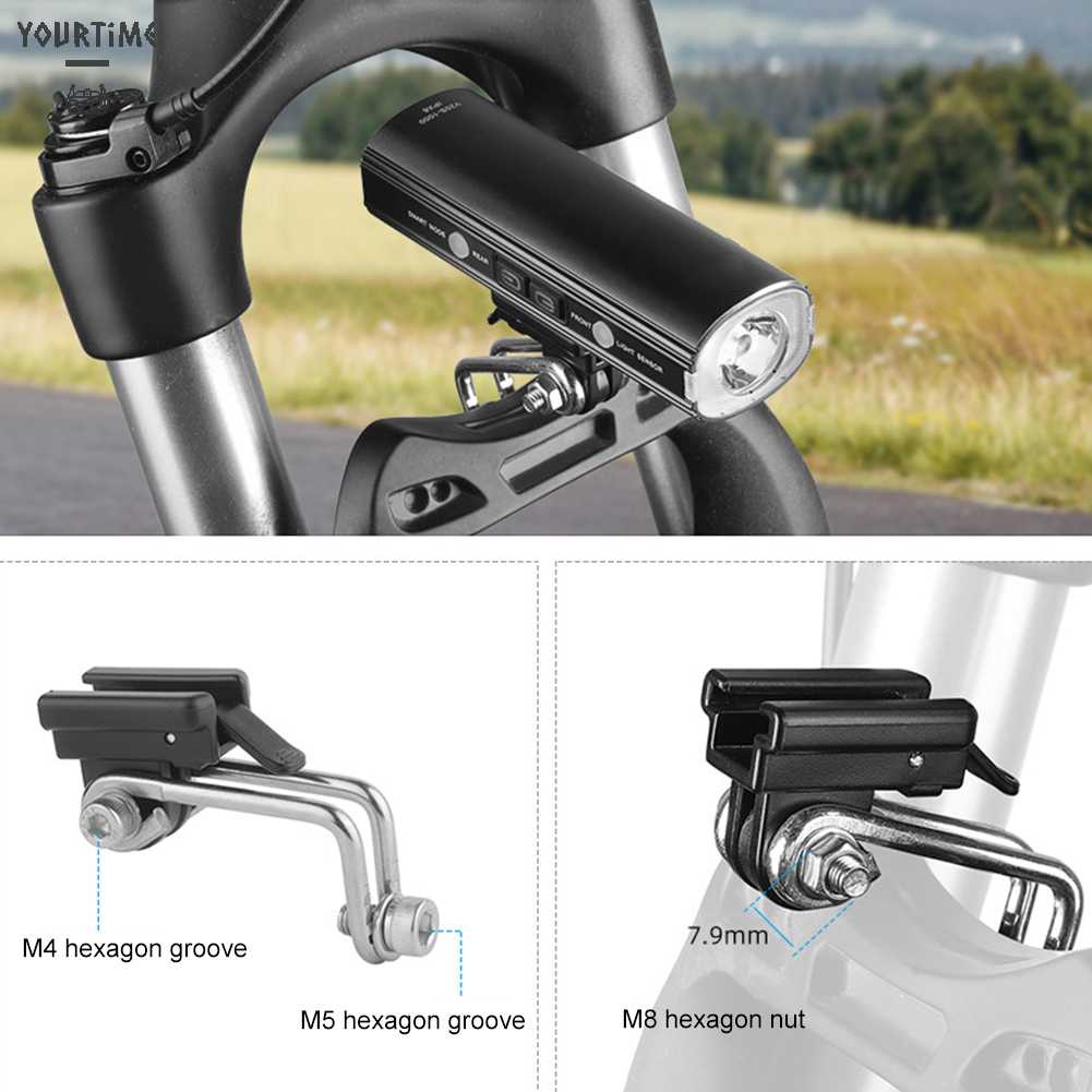 Giá Đỡ Đèn Pha Xe Đạp Có Thể Điều Chỉnh