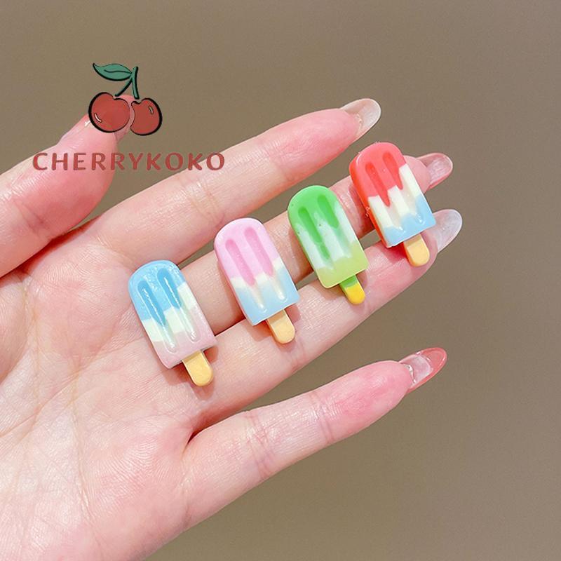 🍒🍒CHERRYKOKO Kẹp TóC HìNh Cây Kem Dễ Thương Cho Nữ