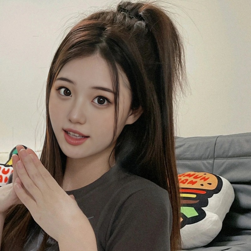 Tóc Giả Đuôi Ngựa Xoăn Tự Nhiên Có Kẹp Dành Cho Nữ