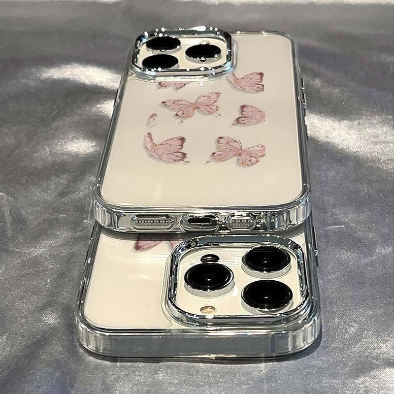 ✅Ốp Điện Thoại Mềm Chống Sốc In Hình Bướm Cho Iphone 13plus814promax 11 7 12 0XM3