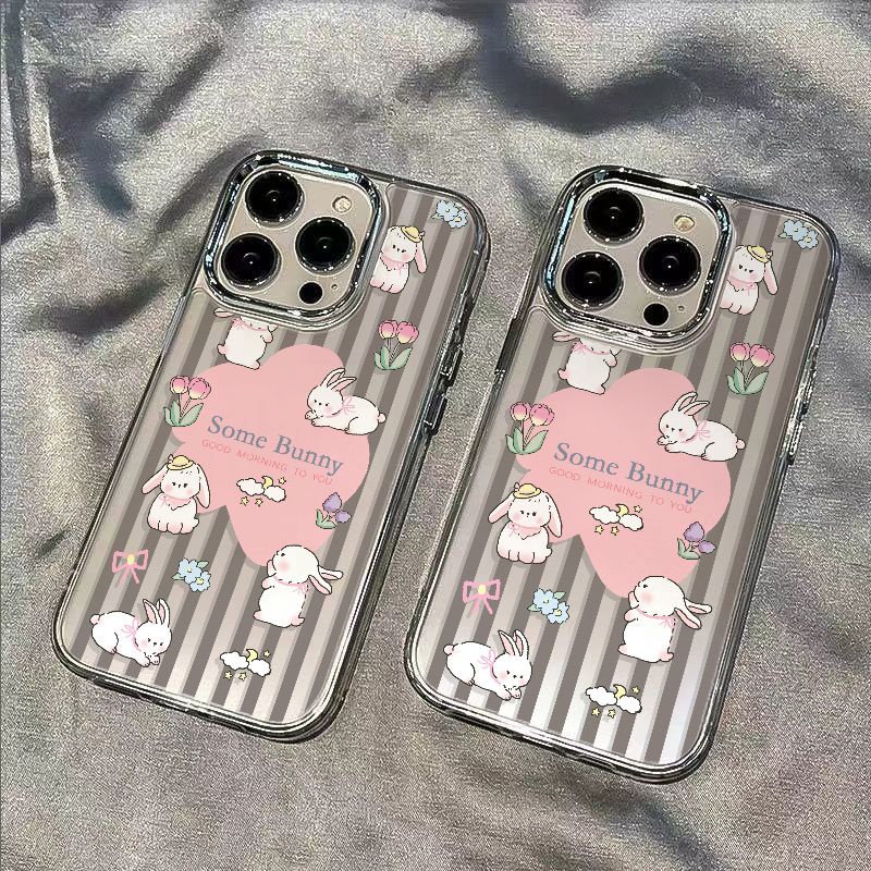 ✅Ốp Điện Thoại Mềm Chống Sốc In Hình Thỏ Hoạt Hình Cho Iphone 14Pro 12In 13 max 8 117 / YBE4