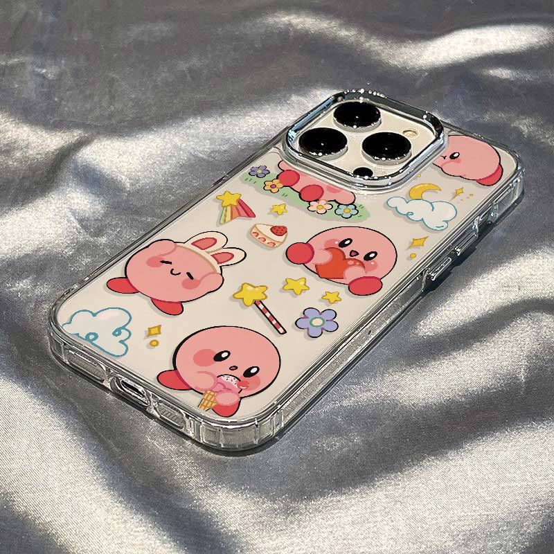 ✅Ốp Điện Thoại Dẻo Họa Tiết Ngôi Sao Kirby Dễ Thương Chống Sốc Cho Iphone1378Iphone12 11 14promax HHT4