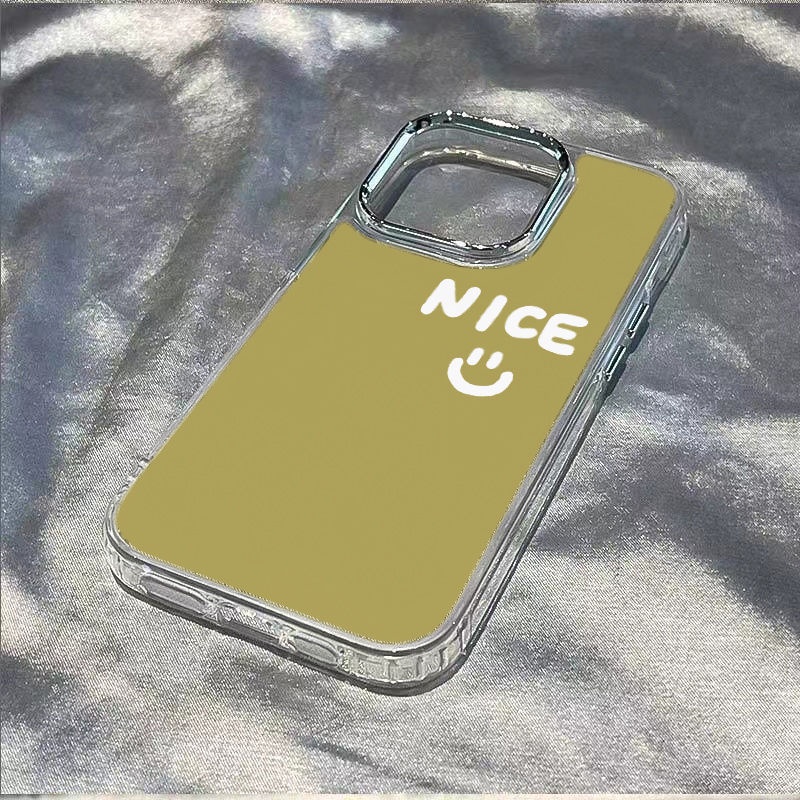 ✅Ốp Điện Thoại Mềm Chống Sốc In Hình Mặt Cười Cho Apple Iphone 14Pro max 78Plus 1311 12