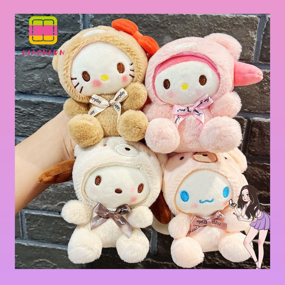 Móc Khóa Hình Thú Nhồi Bông Dễ Thương Sáng Tạo